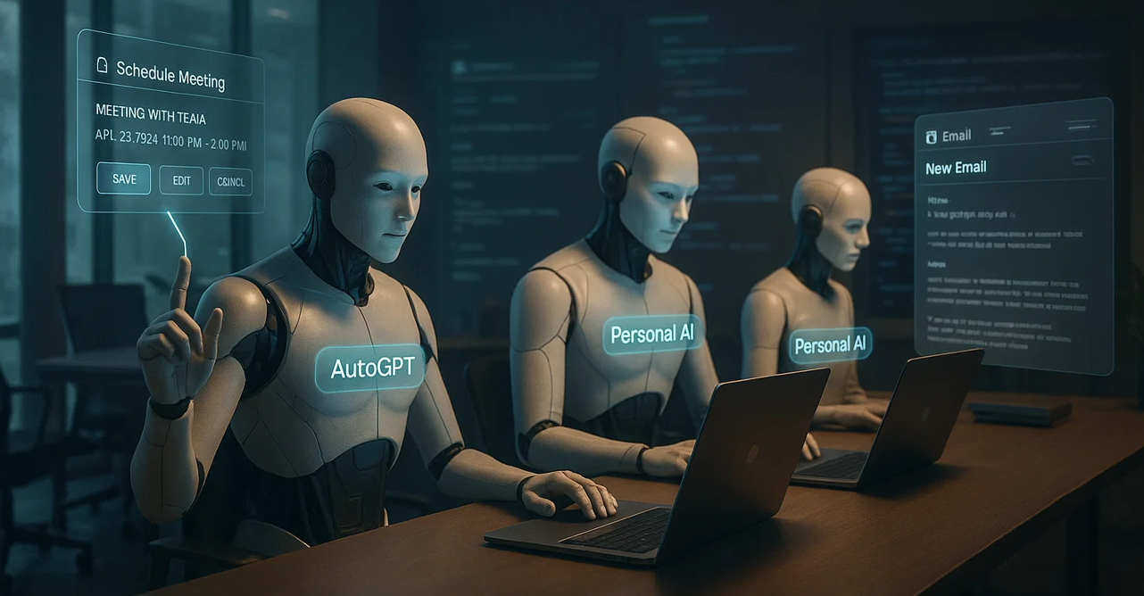 Agente de voz IA gestionando conversaciones comerciales